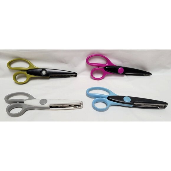 Lot of 13 Fiskars Paper Edgers Decorative Scissors for Scrapbooking Crafts - Picture 6 of 10